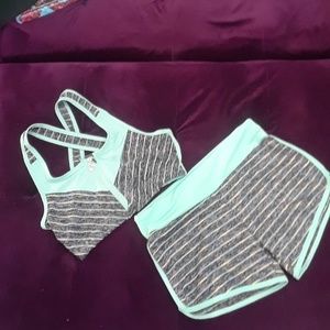 Crop Top Jogger Set